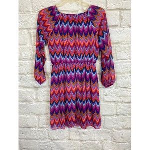 XTRAORDINARY brand Size 12 Dress Lined Dress with Sheer Overlay Pretty